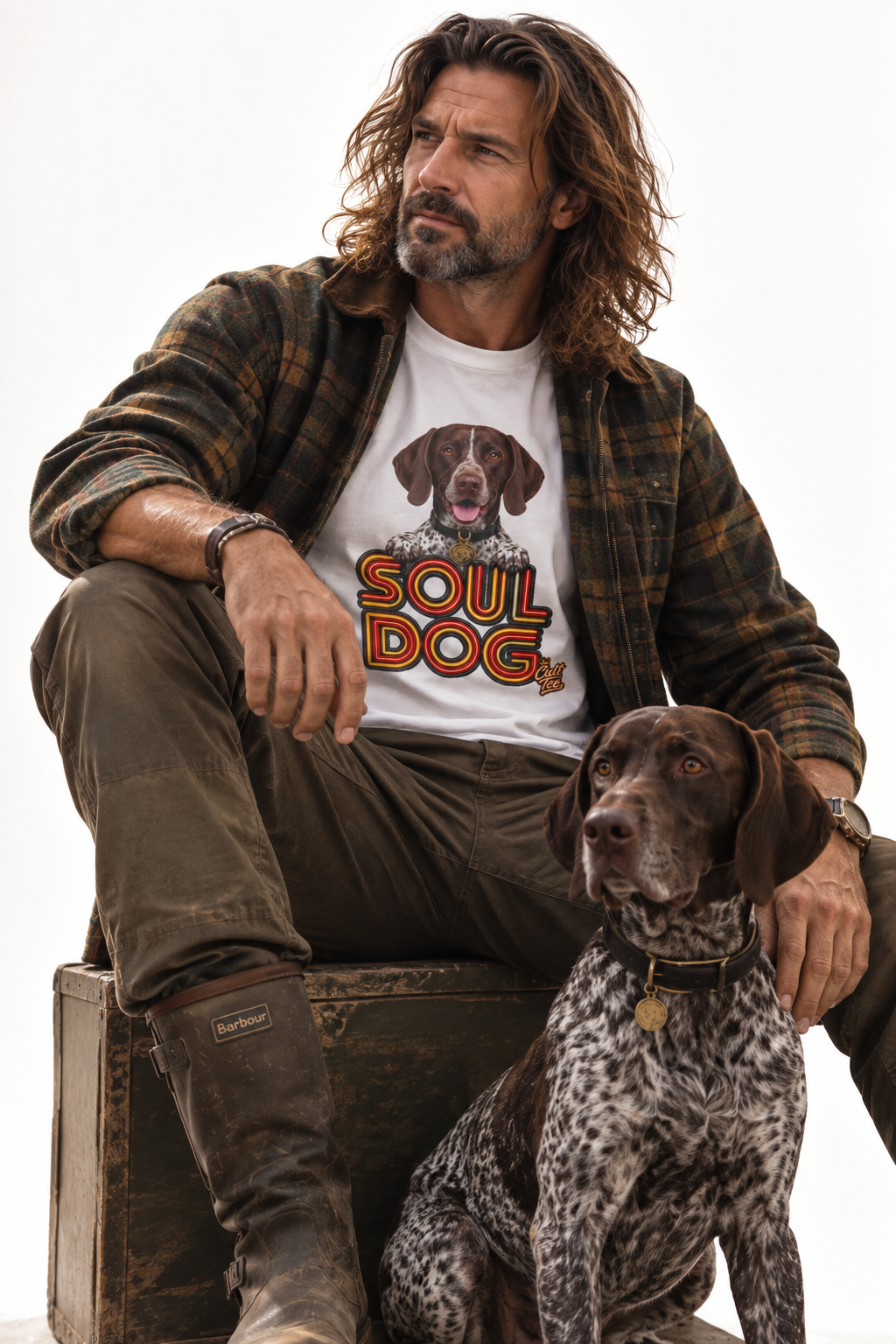 Soul Dog German Shorthaired Pointer  — Unisex Graphic T-Shirt for Dog Lovers