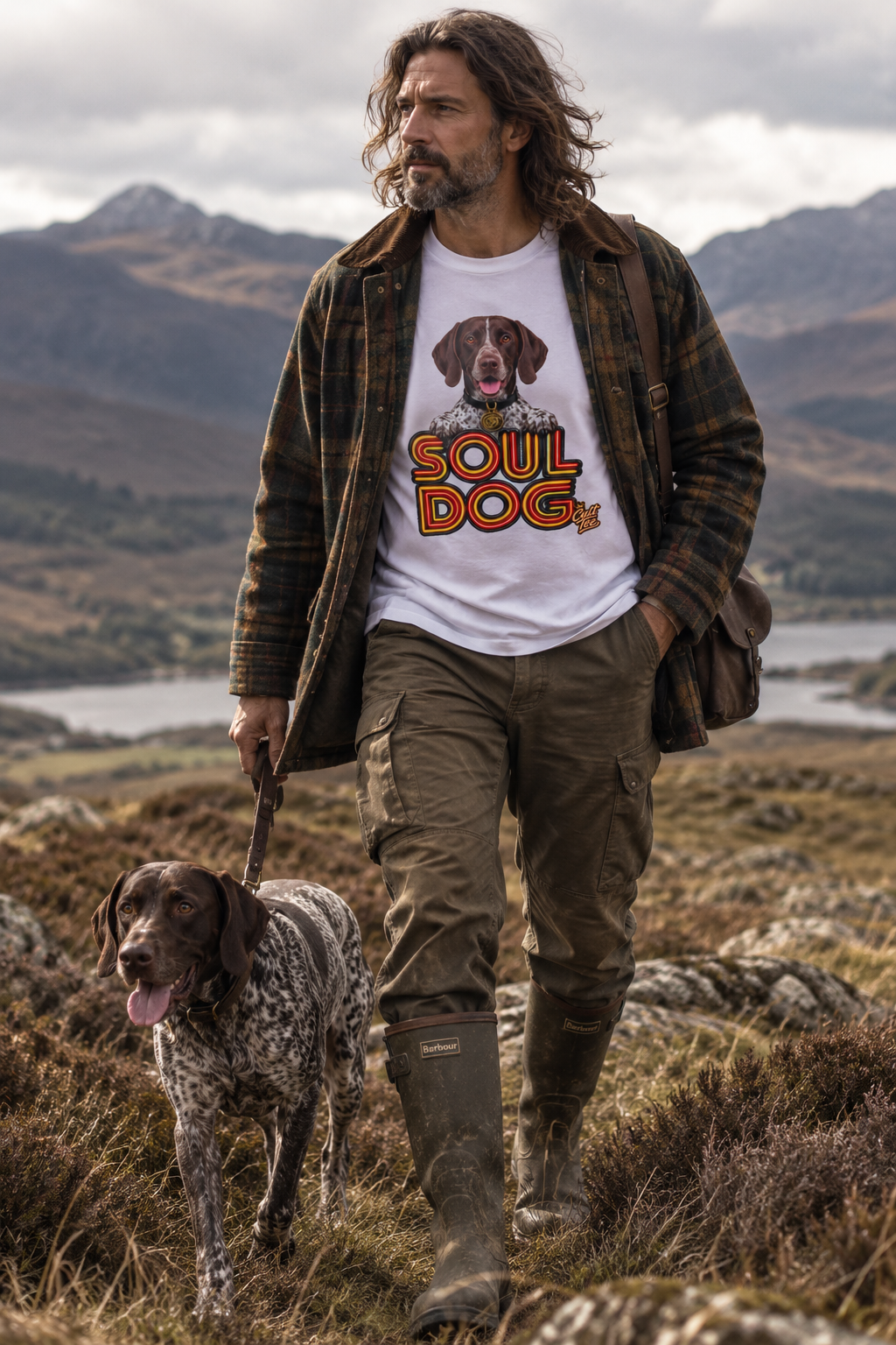 Soul Dog German Shorthaired Pointer  — Unisex Graphic T-Shirt for Dog Lovers