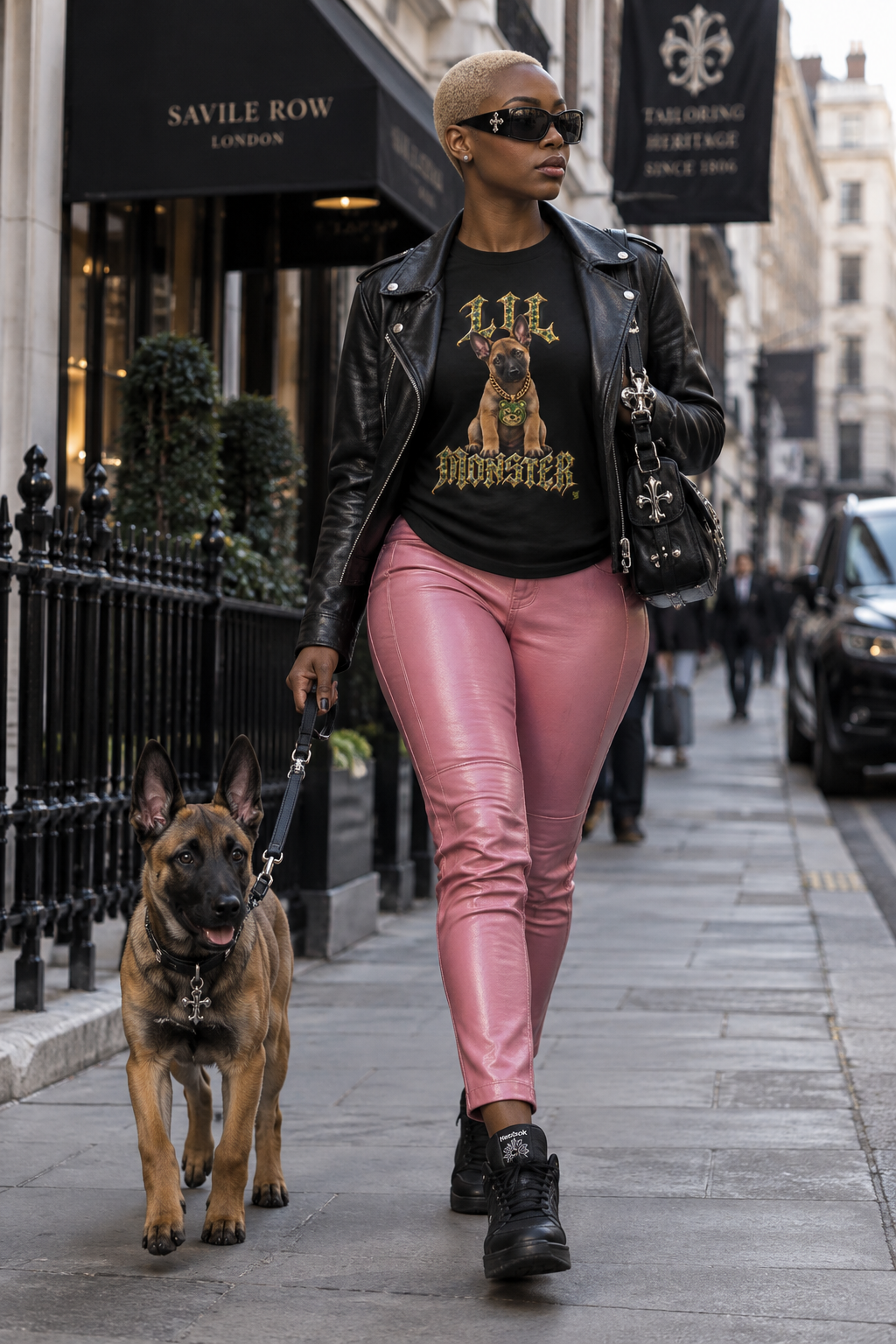 Malinois Puppy 'Lil Monster' T-Shirt — Unisex Graphic T-Shirt
