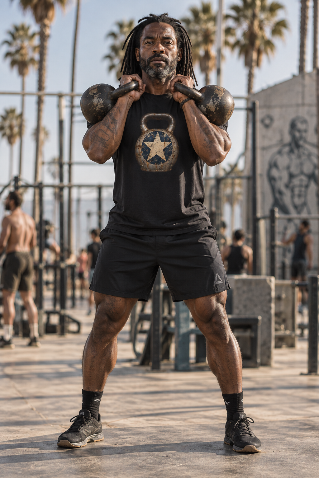 Kettlebell Star Fitness Tee – Unisex Graphic T-Shirt