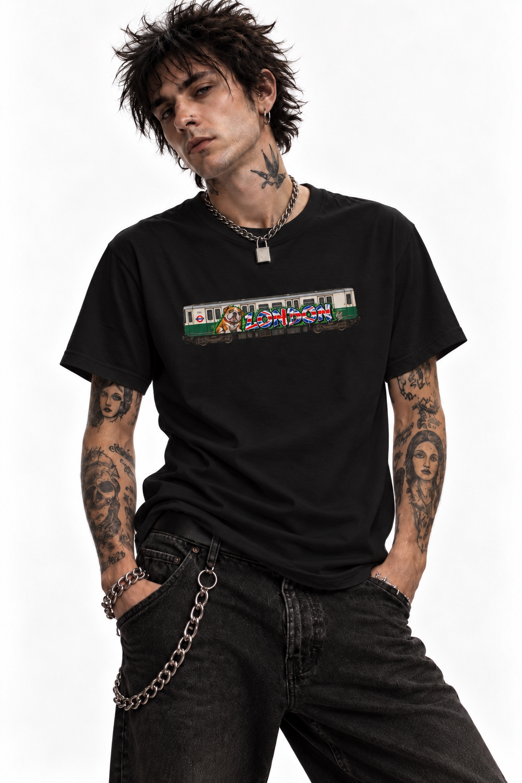 London Underground Graffiti T-Shirt — Unisex  Street Art Tee