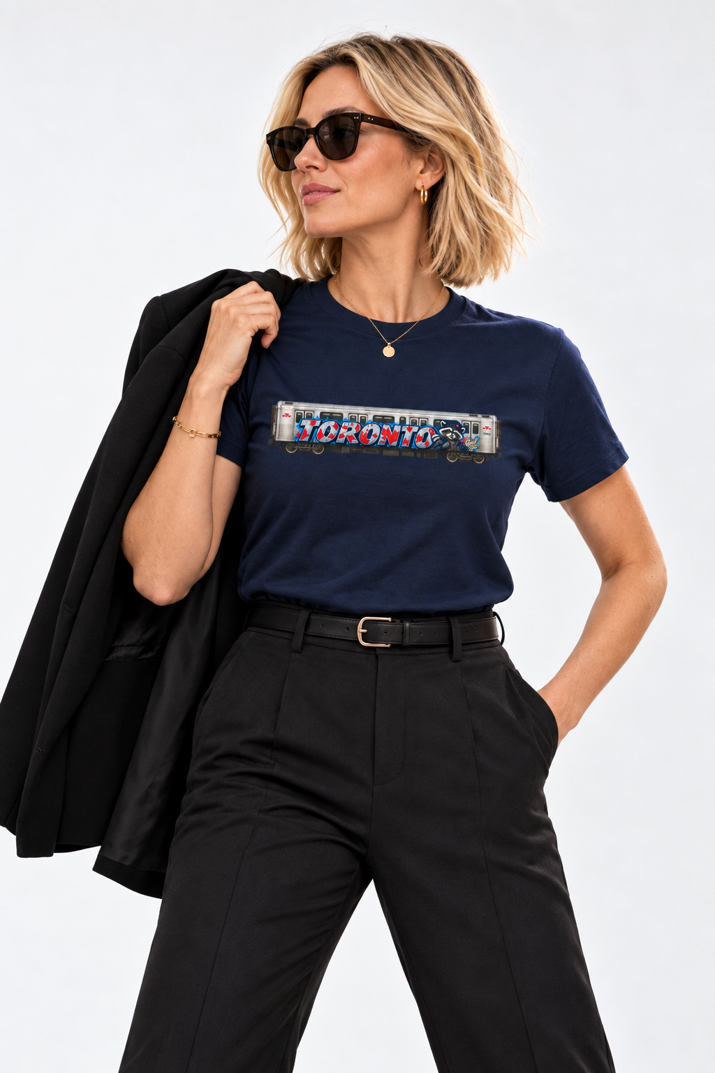 Toronto Train Graphic T-shirt - Unisex Jersey Short Sleeve Tee