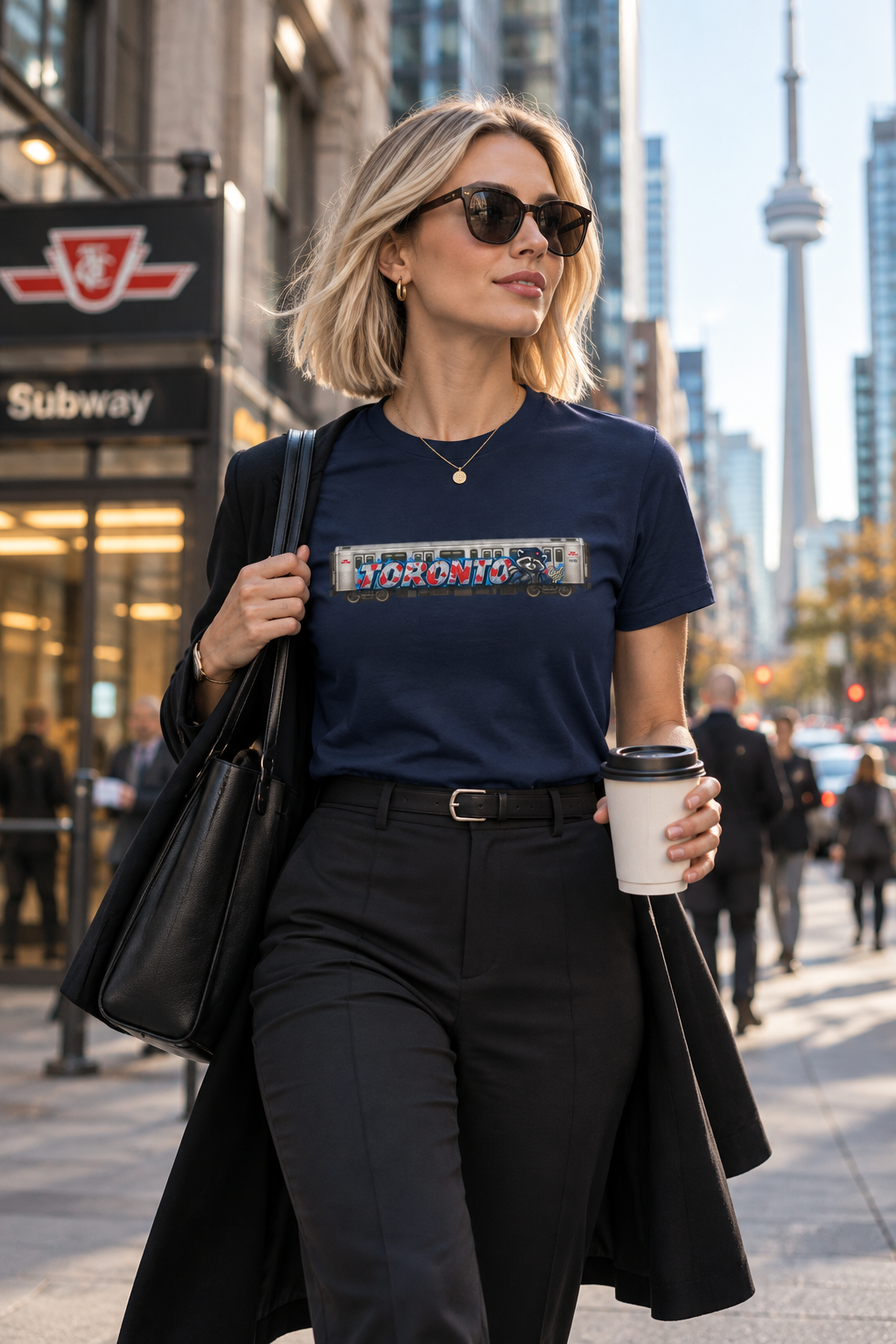 Toronto Train Graphic T-shirt - Unisex Jersey Short Sleeve Tee