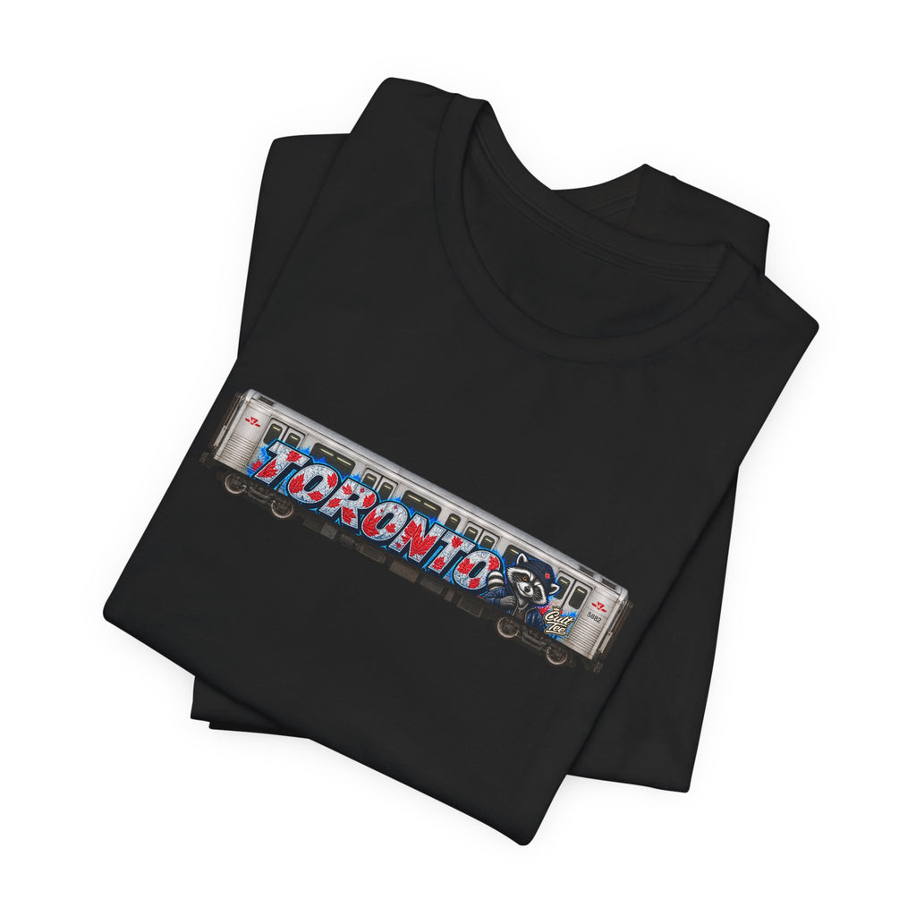 Toronto Train Graphic T-shirt - Unisex Jersey Short Sleeve Tee