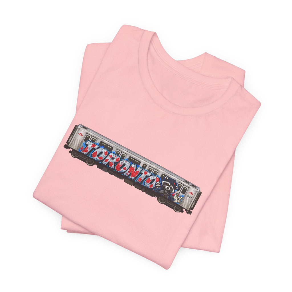 Toronto Train Graphic T-shirt - Unisex Jersey Short Sleeve Tee