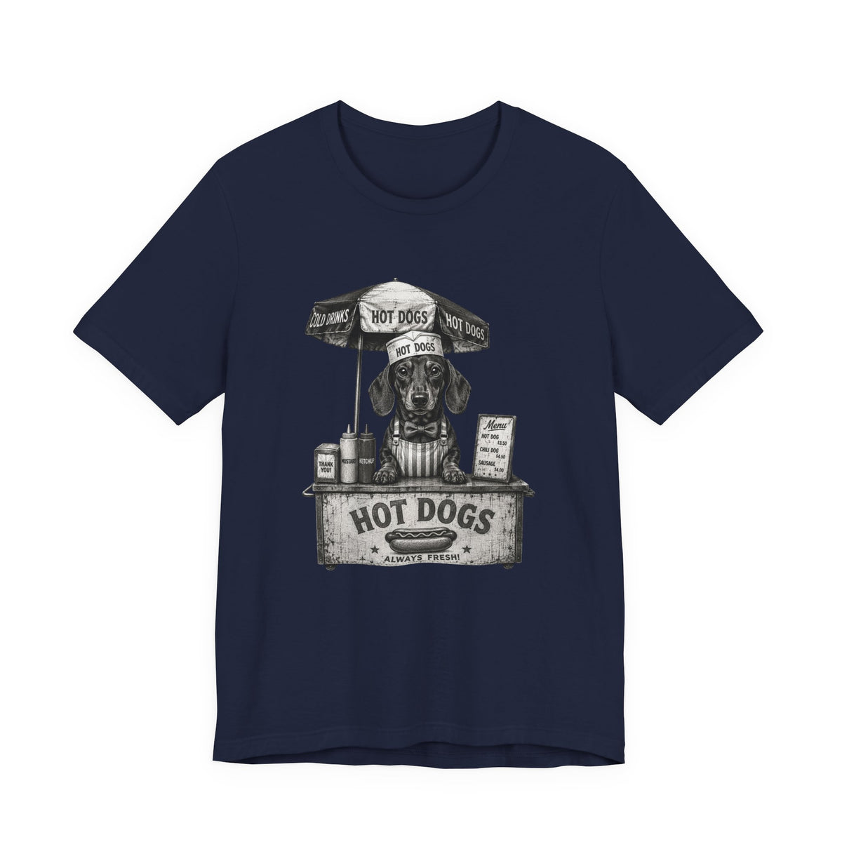 Hot Dog Stand - Dachshund Unisex T-Shirt
