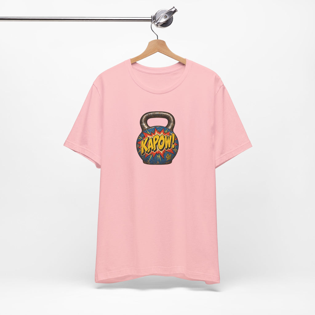 Kettlebell 'KAPOW!' T‑Shirt - Unisex Graphic Tee