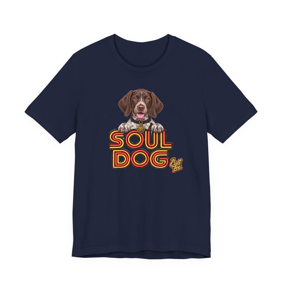 Soul Dog German Shorthaired Pointer Puppy — Unisex Graphic Dog Lover T-Shirt