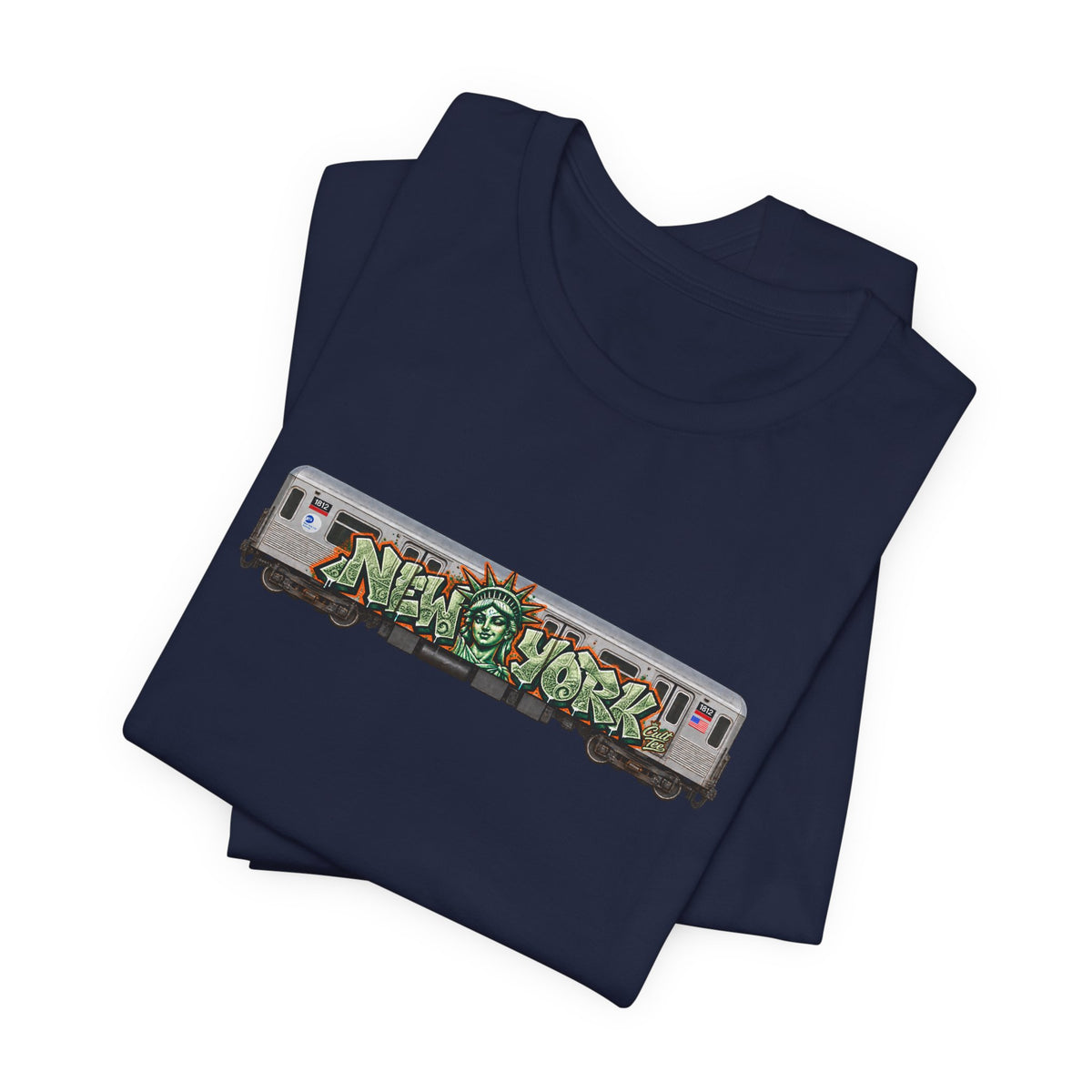 New York Subway Graffiti T‑Shirt — Unisex Urban Street Art Tee