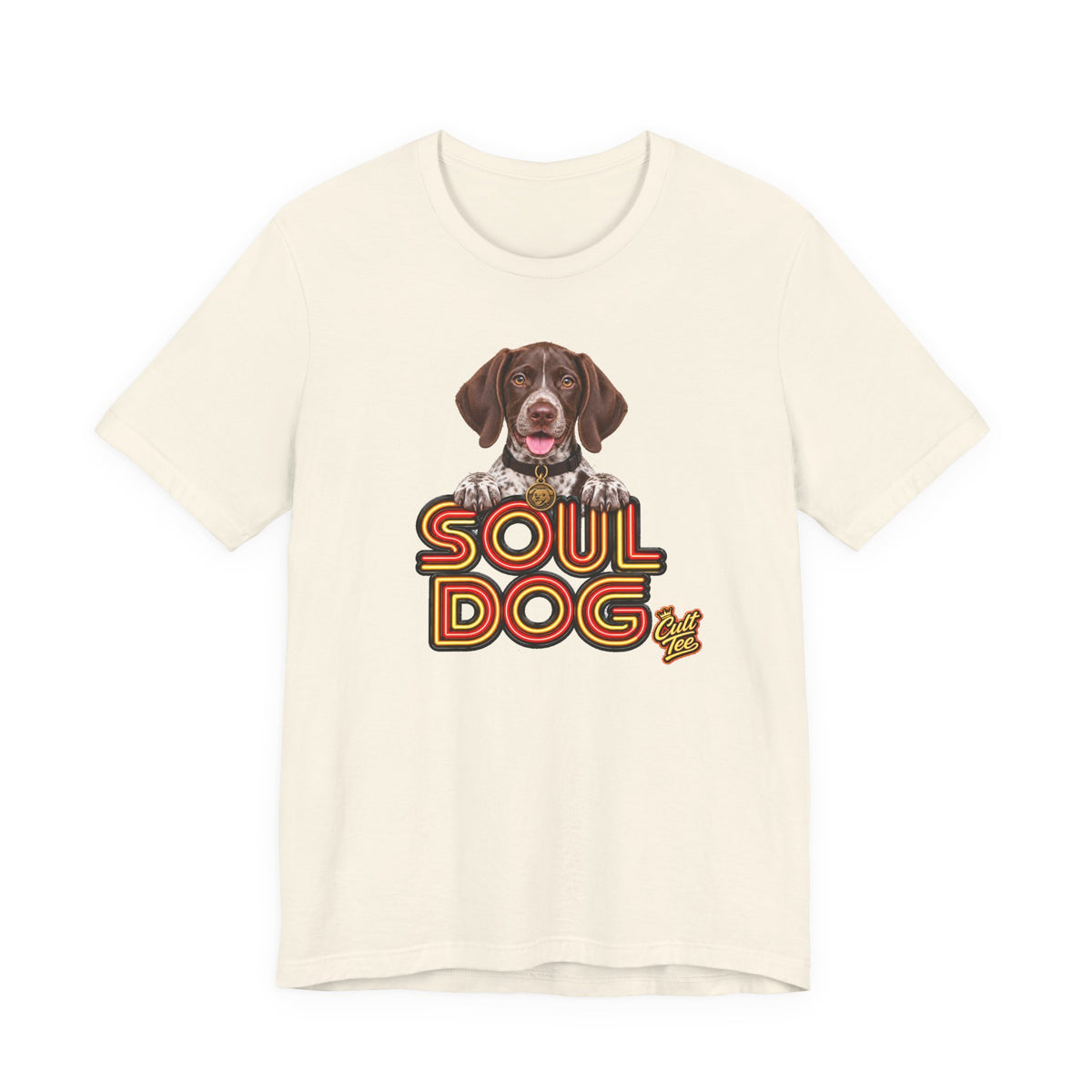 Soul Dog German Shorthaired Pointer Puppy — Unisex Graphic Dog Lover T-Shirt