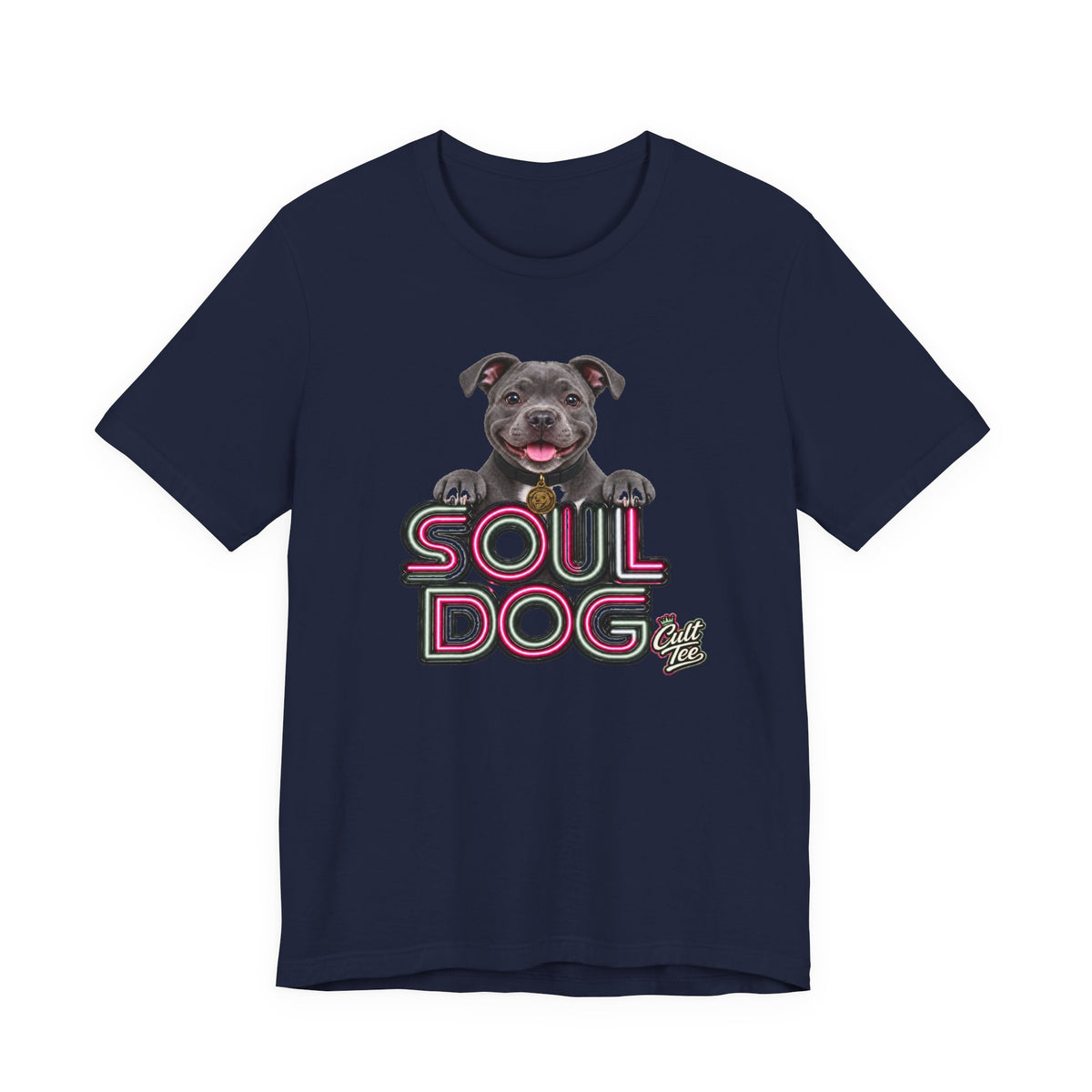 Soul Dog Staffordshire Bull Terrier Puppy - Unisex Graphic T-Shirt