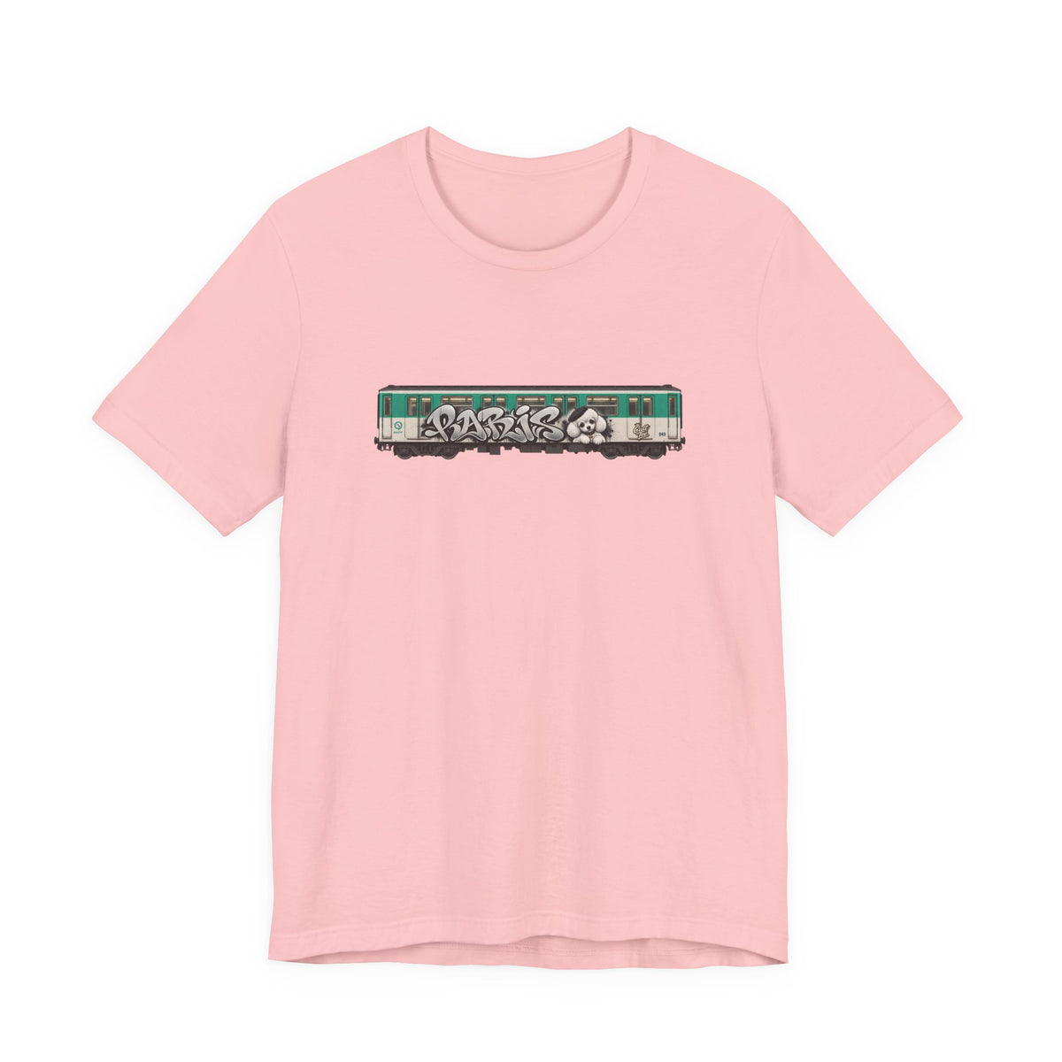 Paris Metro Train T-Shirt – Unisex Graffiti Art Tee