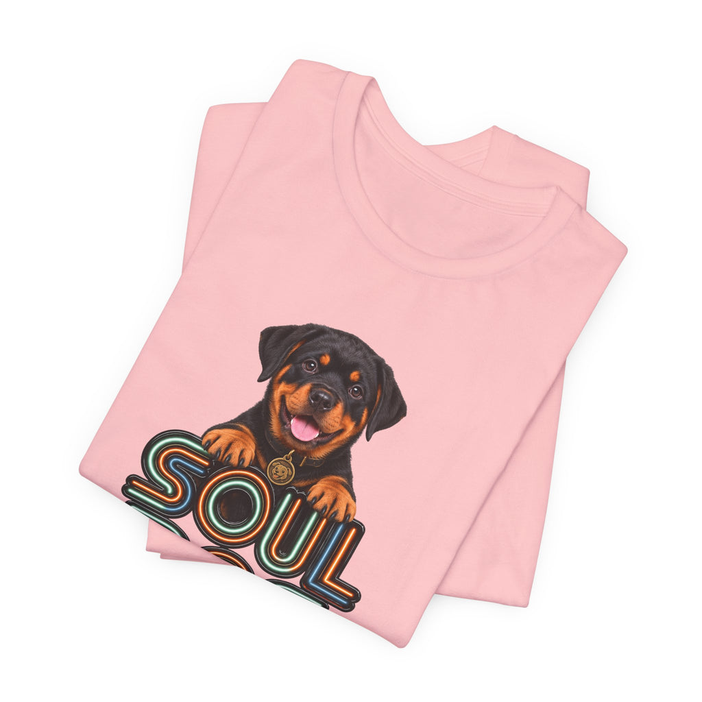 Soul Dog Rottweiler Puppy T-Shirt — Unisex Graphic Tee