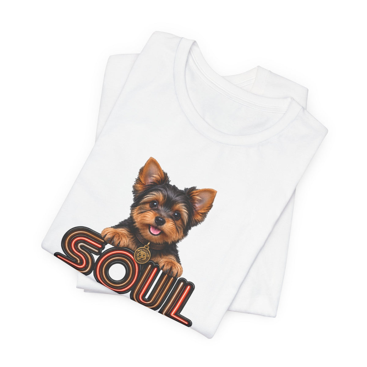 Soul Yorkshire Terrier (Yorkie) Puppy — Unisex Graphic T-Shirt