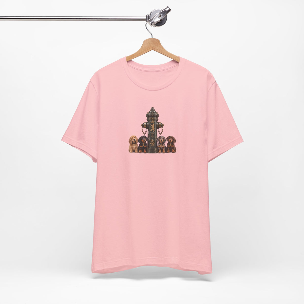 Berlin Fire Hydrant - Dachshund Unisex Softstyle T-Shirt