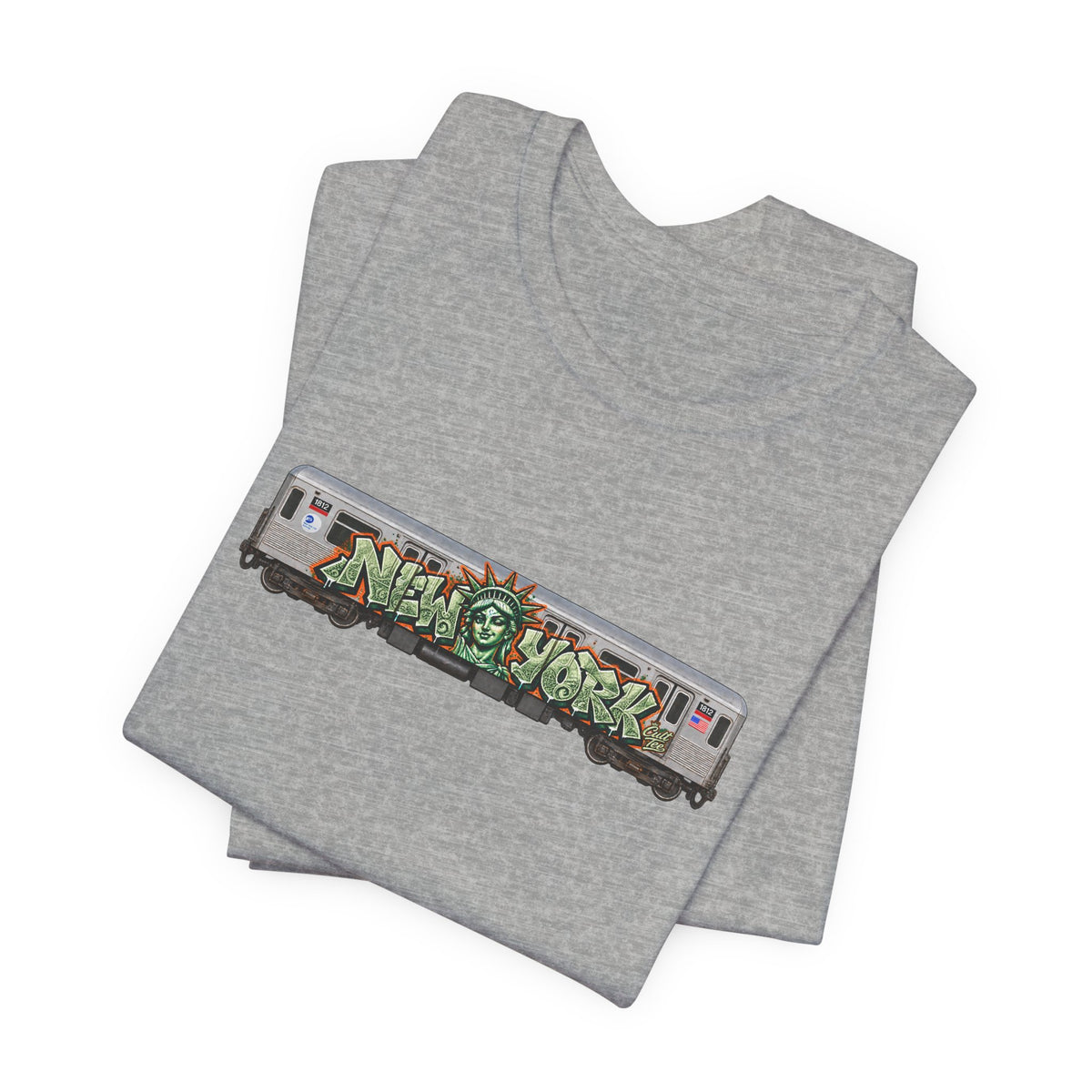 New York Subway Graffiti T‑Shirt — Unisex Urban Street Art Tee