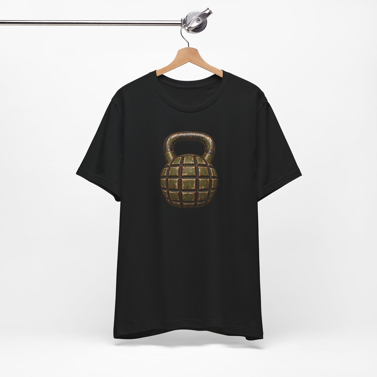 Kettlebell Grenade Graphic T-Shirt – Unisex T-Shirt