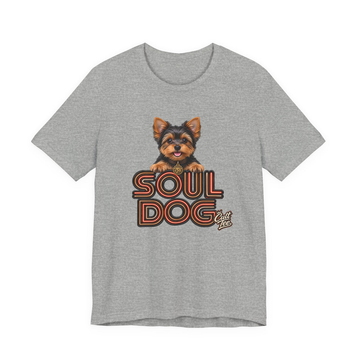 Soul Yorkshire Terrier (Yorkie) Puppy — Unisex Graphic T-Shirt