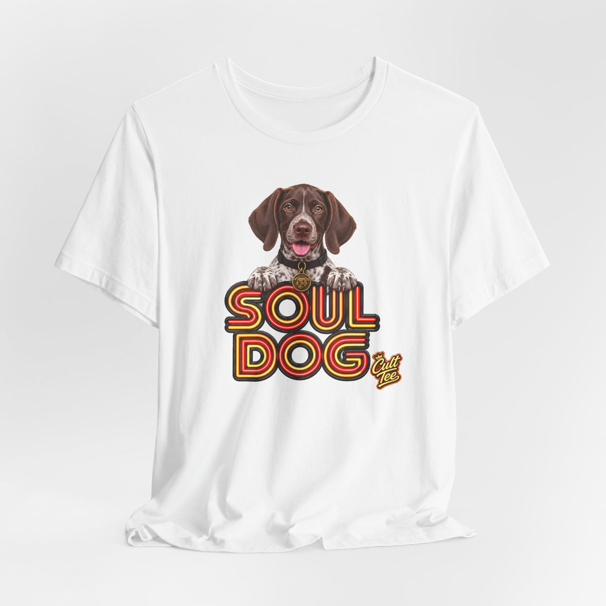 Soul Dog German Shorthaired Pointer Puppy — Unisex Graphic Dog Lover T-Shirt