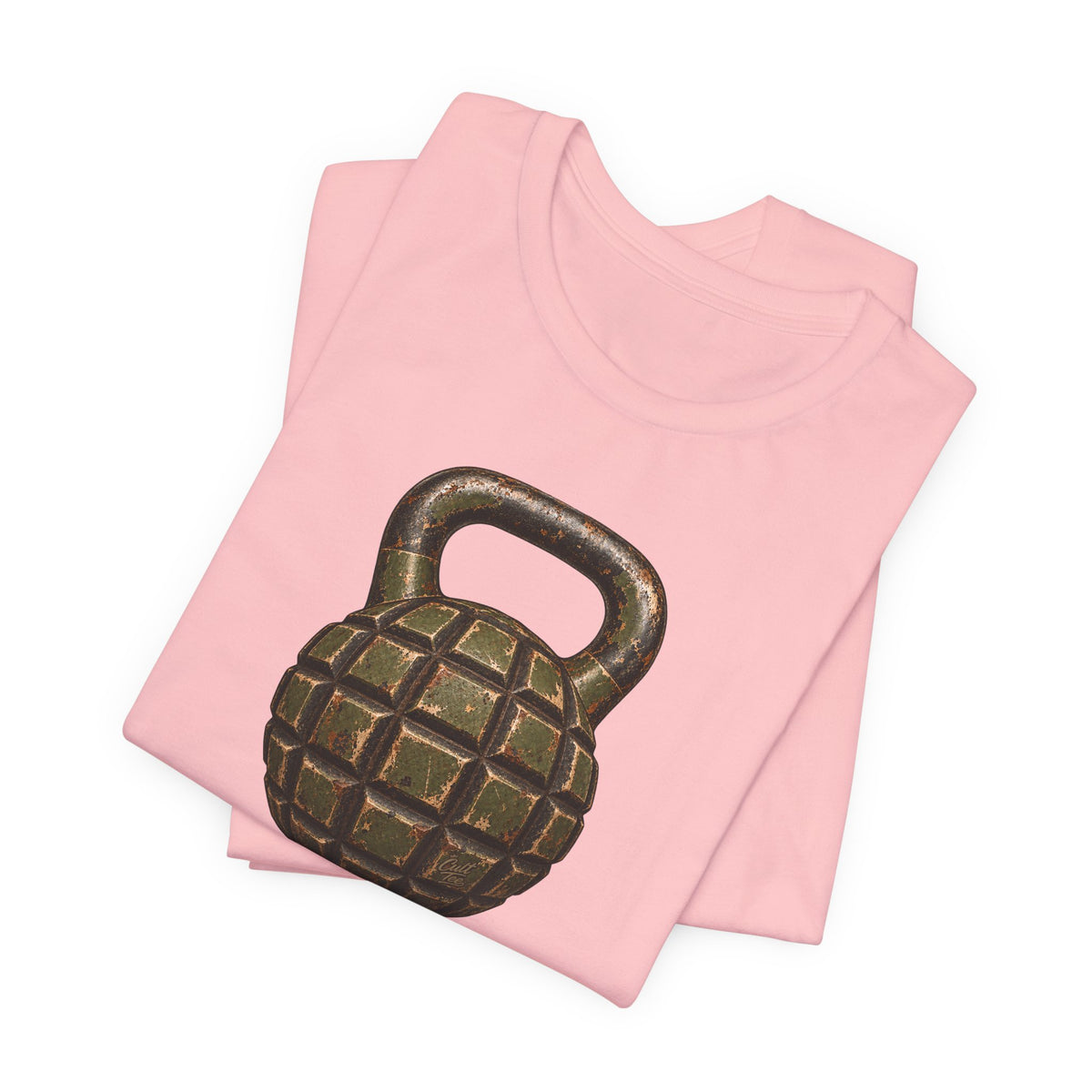 Kettlebell Grenade Graphic T-Shirt – Unisex T-Shirt