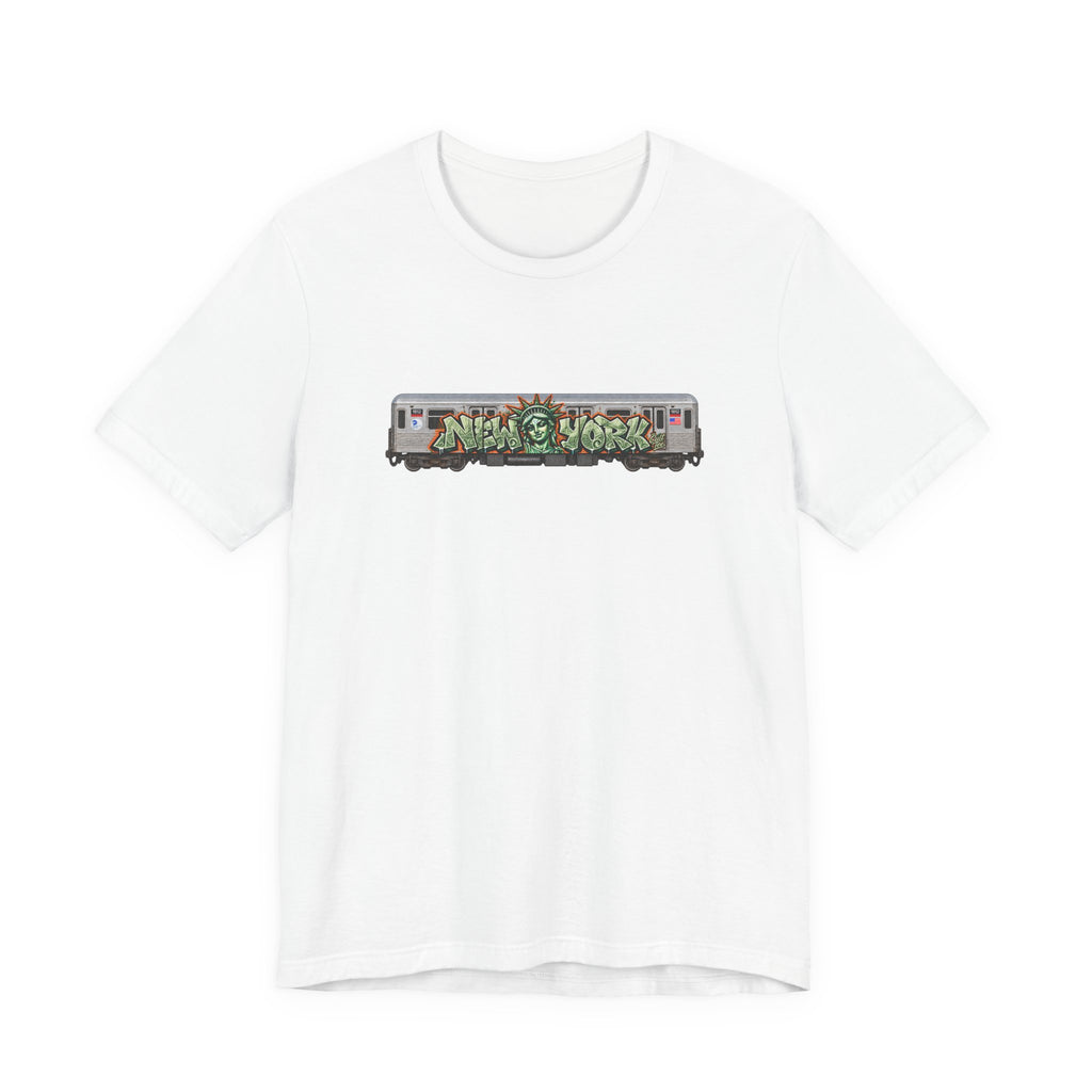 New York Subway Graffiti T‑Shirt — Unisex Urban Street Art Tee