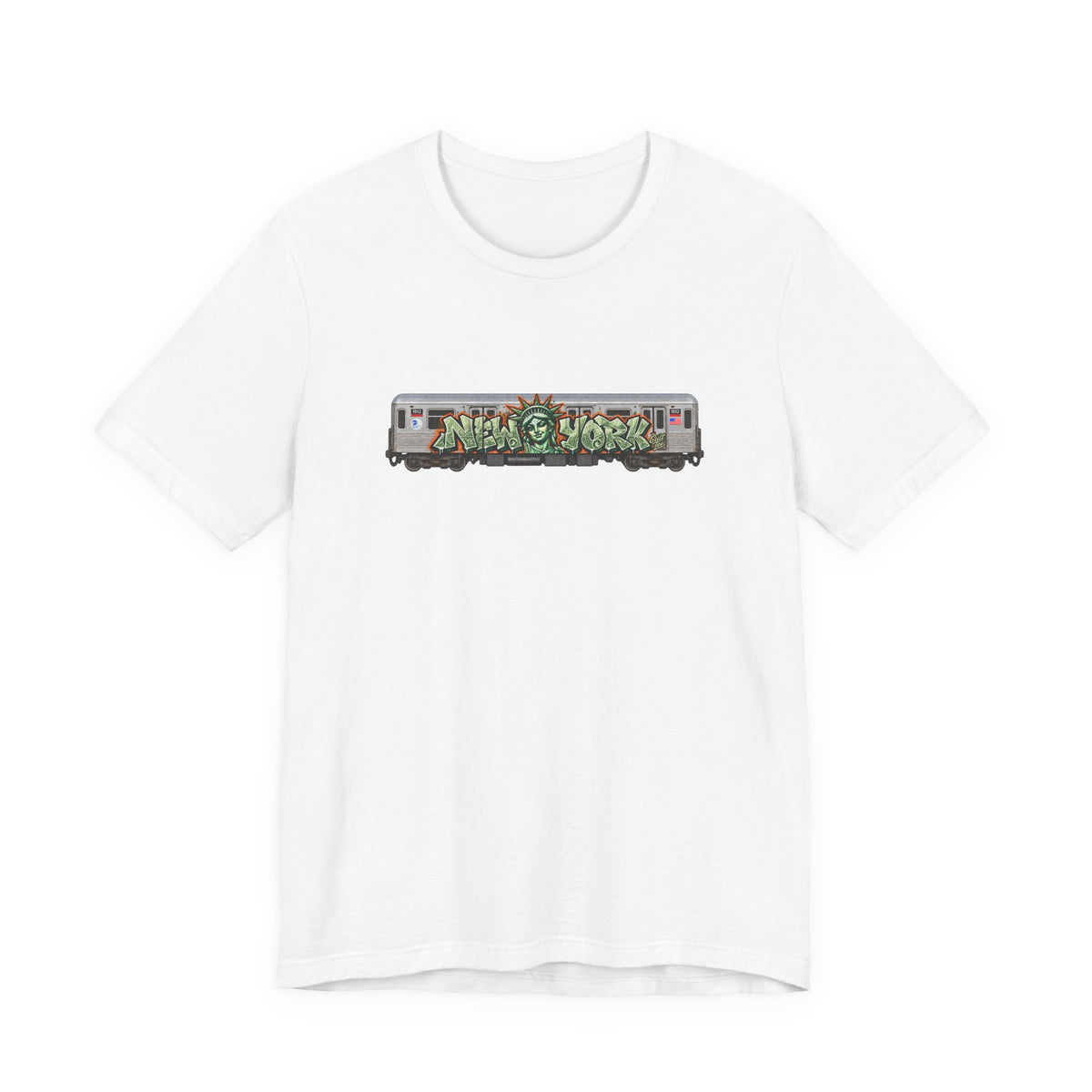New York Subway Graffiti T‑Shirt — Unisex Urban Street Art Tee