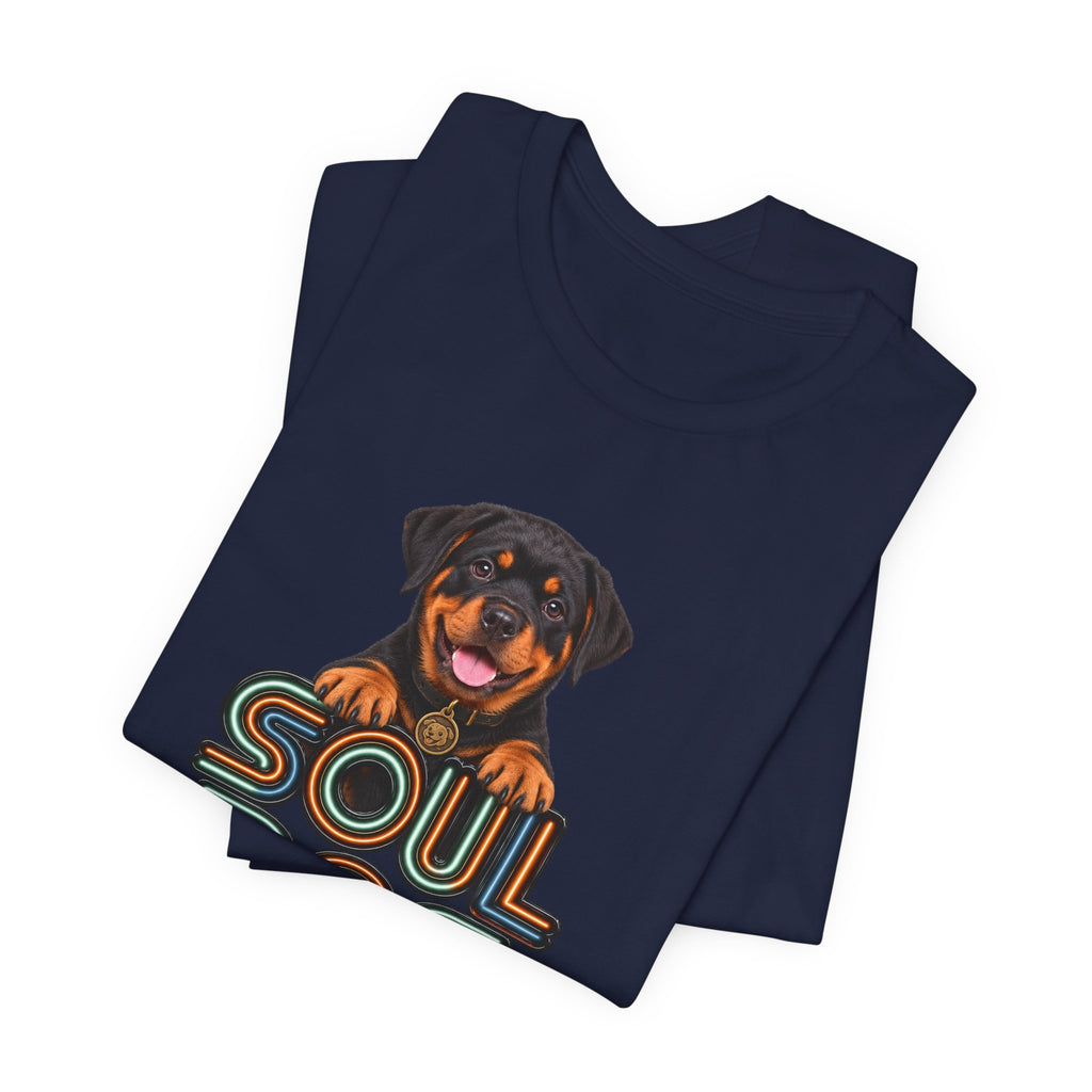 Soul Dog Rottweiler Puppy T-Shirt — Unisex Graphic Tee