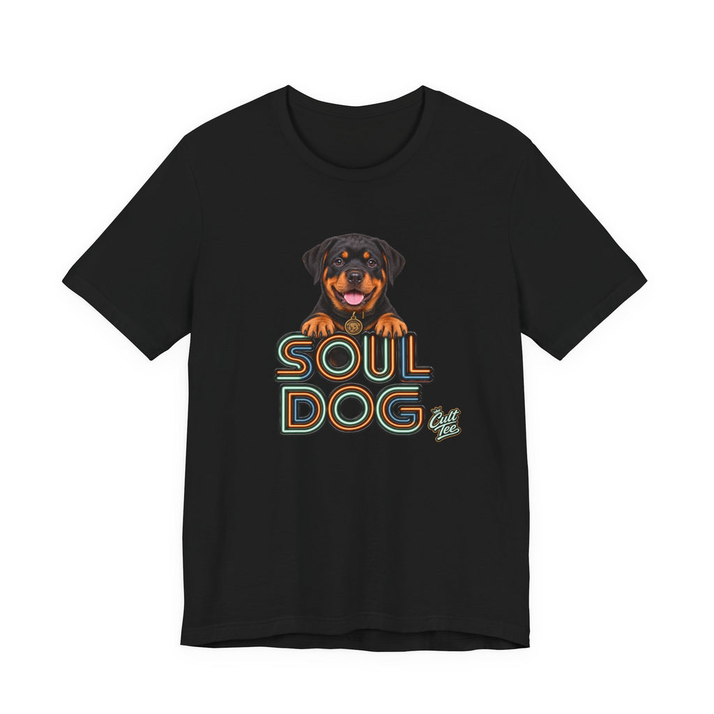 Soul Dog Rottweiler Puppy T-Shirt — Unisex Graphic Tee