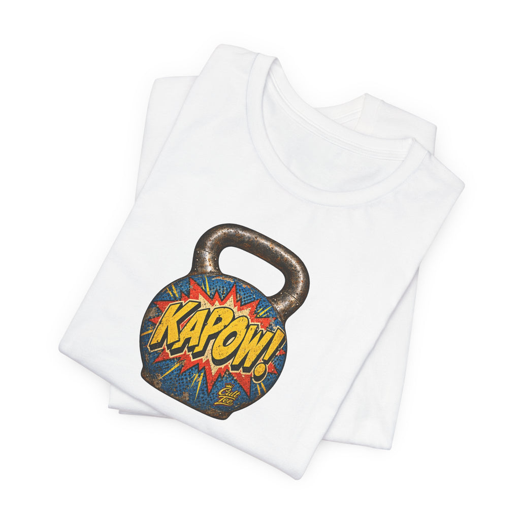 Kettlebell 'KAPOW!' T‑Shirt - Unisex Graphic Tee