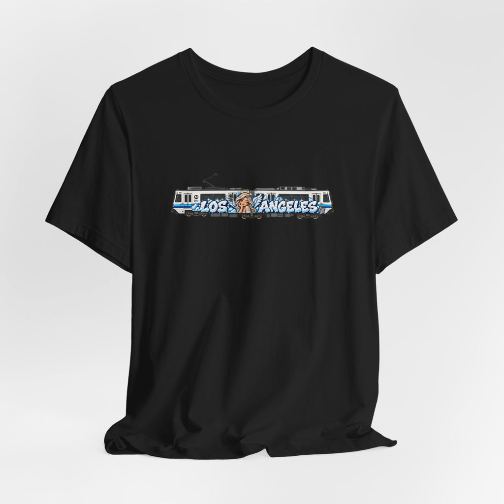Los Angeles Metro Train Graphic Tee — Unisex Graphic T‑Shirt
