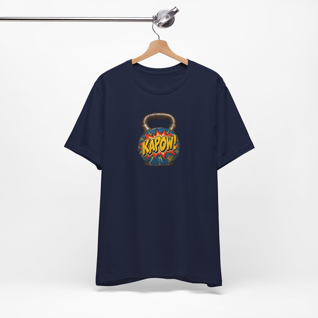 Kettlebell 'KAPOW!' T‑Shirt - Unisex Graphic Tee