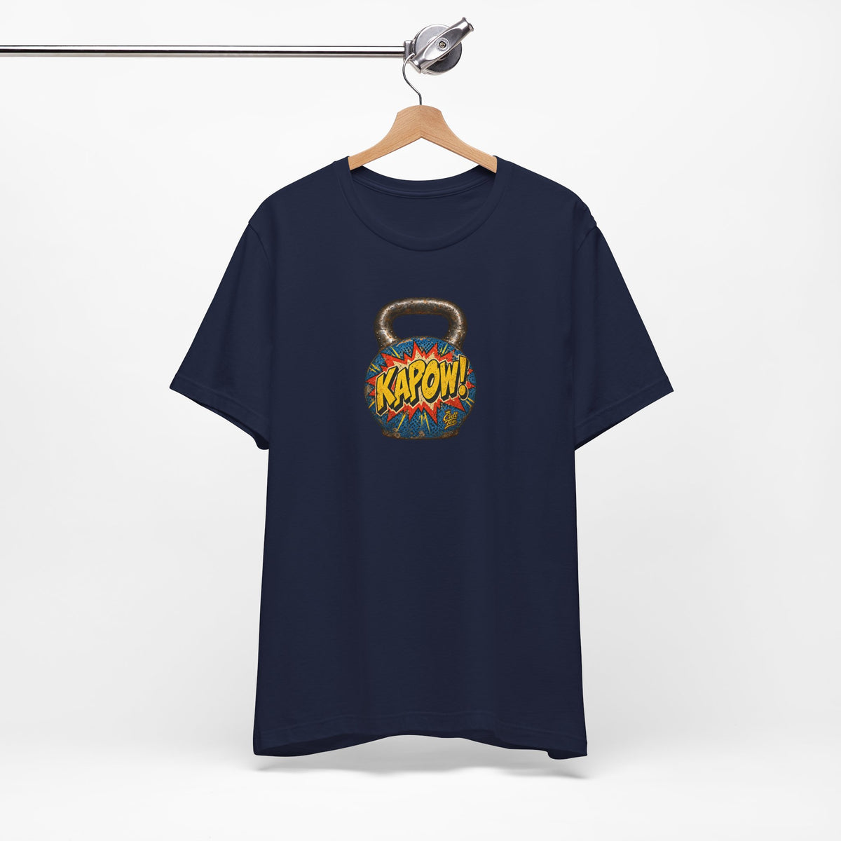 Kettlebell 'KAPOW!' T‑Shirt - Unisex Graphic Tee
