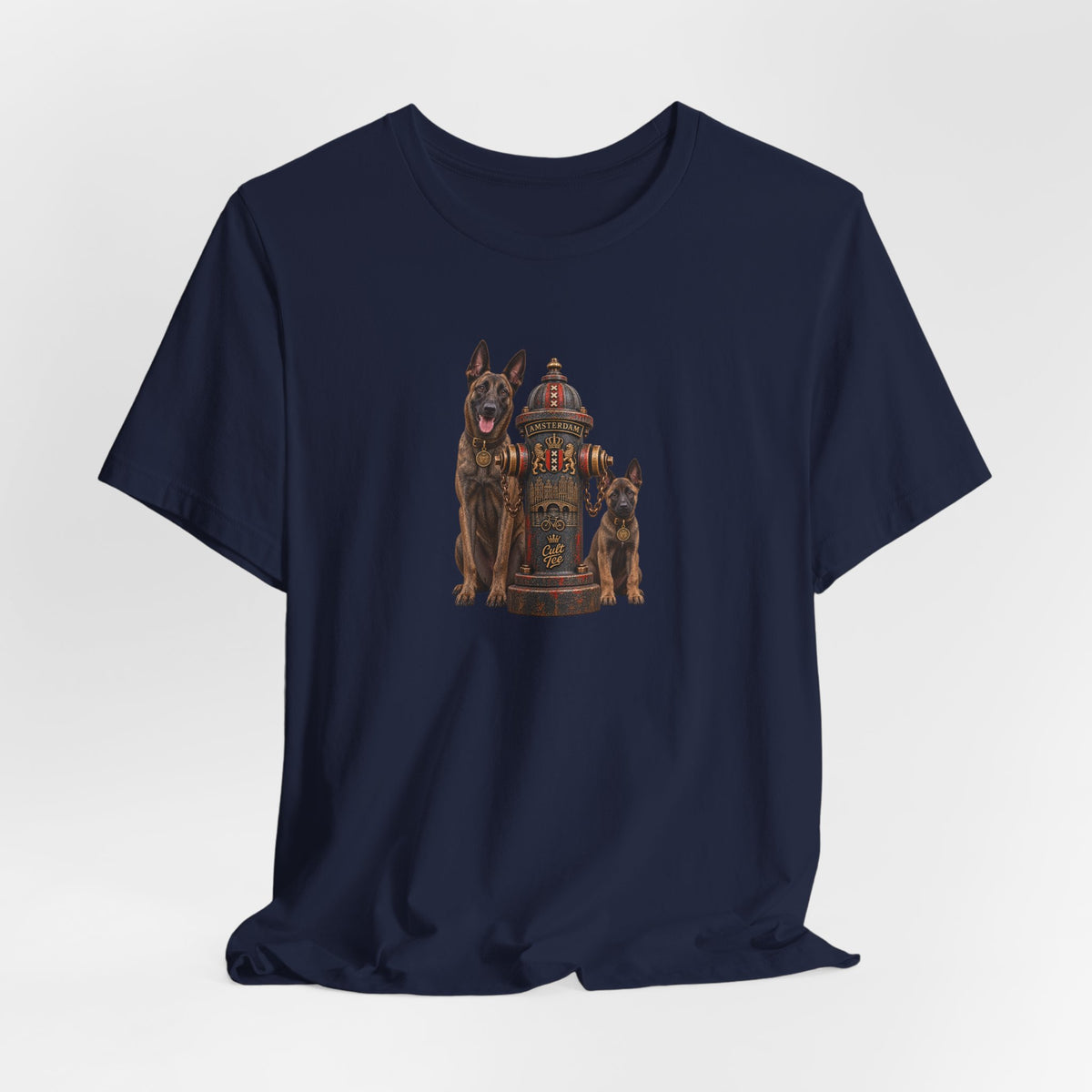 Amsterdam Fire Hydrant - Dutch Shepherd Unisex T-Shirt