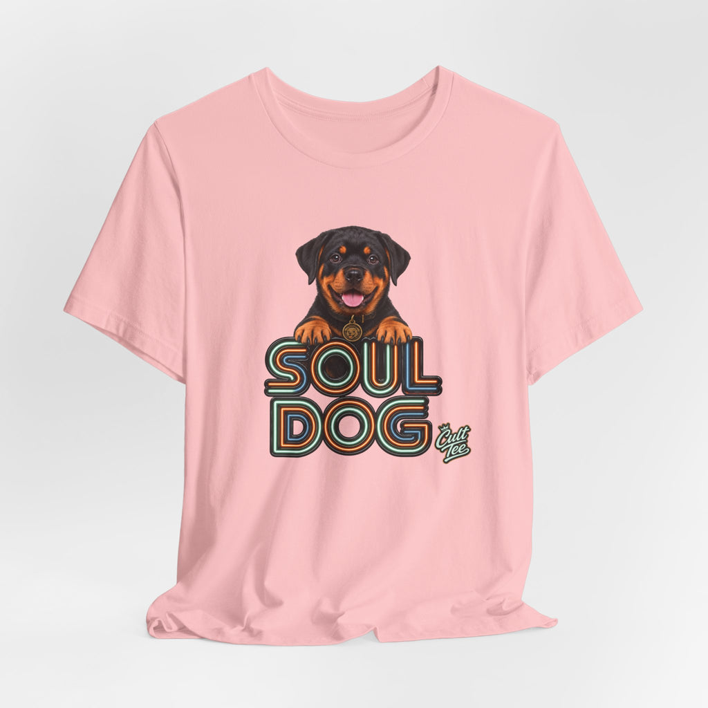 Soul Dog Rottweiler Puppy T-Shirt — Unisex Graphic Tee