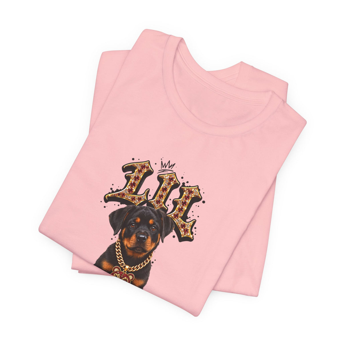 Rottweiler Puppy ‘Lil Monster’  Tee — Unisex Graphic T-Shirt