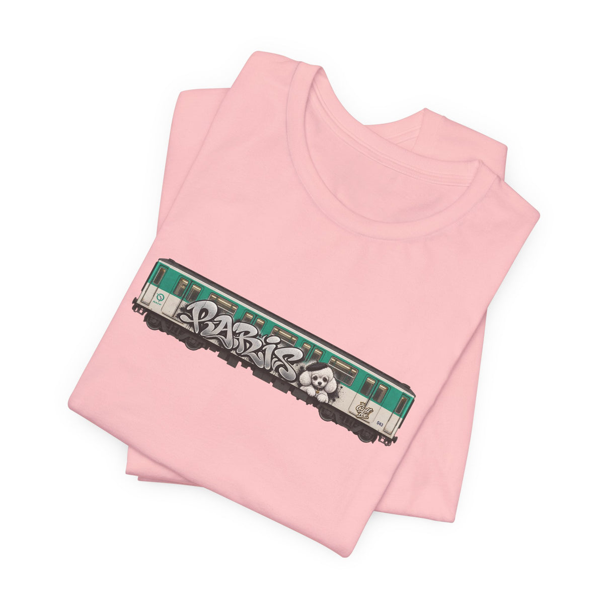 Paris Metro Train T-Shirt – Unisex Graffiti Art Tee