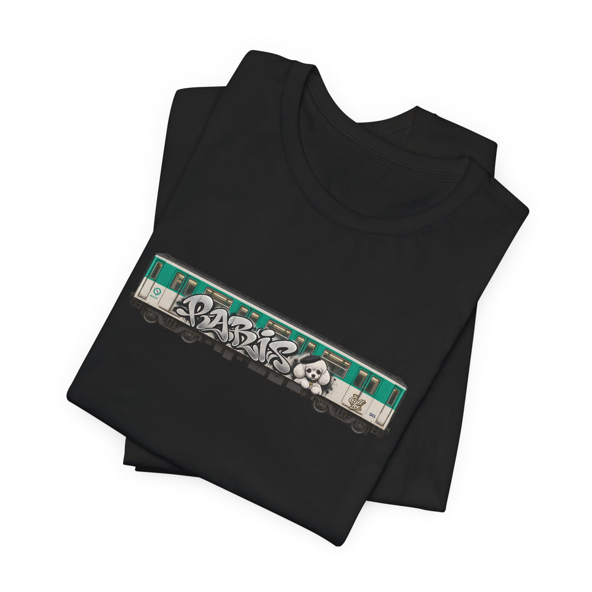 Paris Metro Train T-Shirt – Unisex Graffiti Art Tee