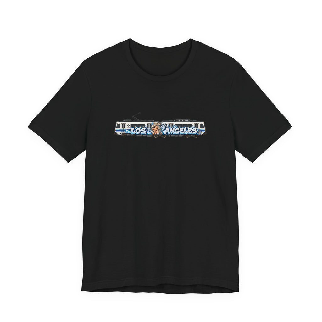 Los Angeles Metro Train Graphic Tee — Unisex Graphic T‑Shirt