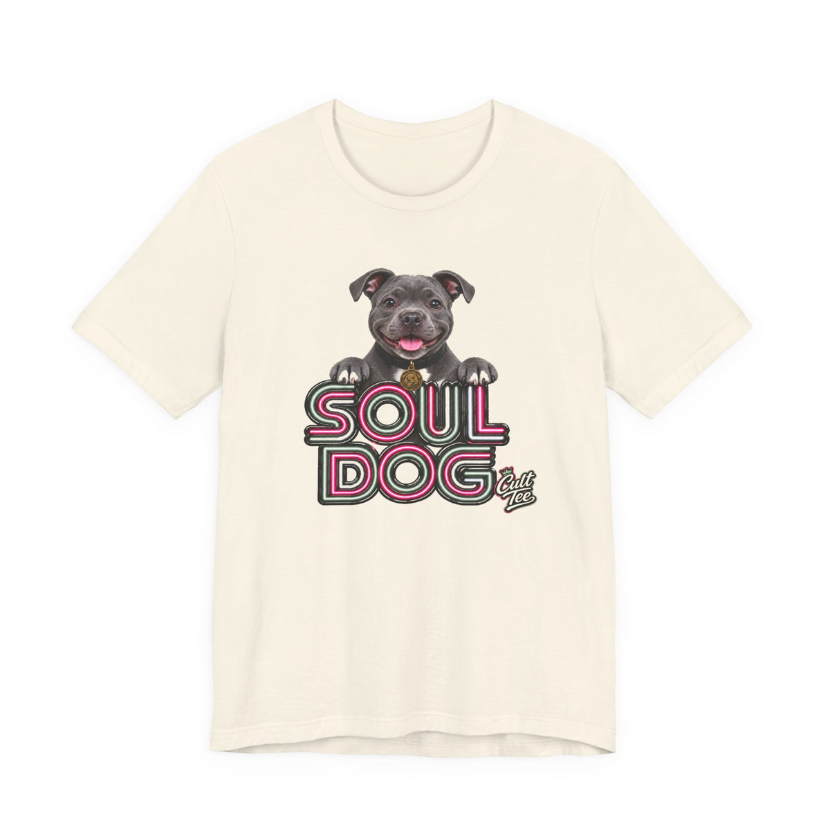 Soul Dog Staffordshire Bull Terrier Puppy - Unisex Graphic T-Shirt