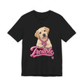 "Trouble" Labrador Puppy Tee — Unisex Graphic T-Shirt