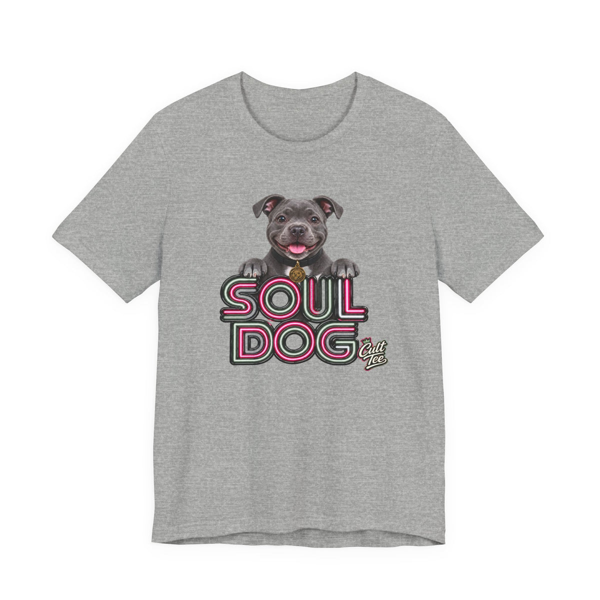 Soul Dog Staffordshire Bull Terrier Puppy - Unisex Graphic T-Shirt
