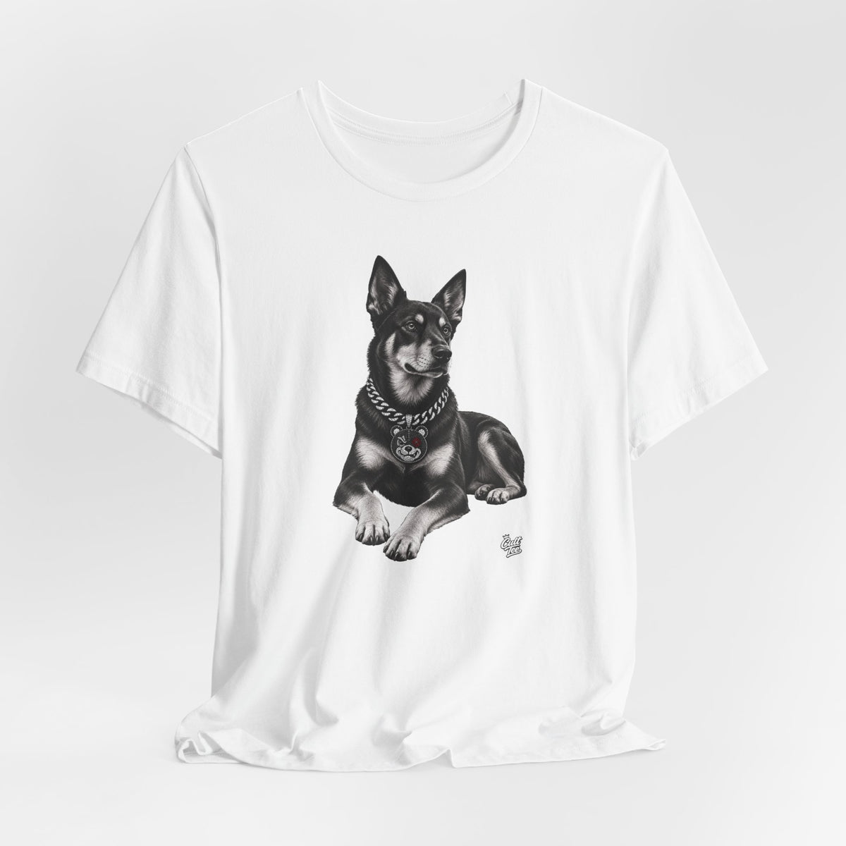 Monochrom Kelpie T-Shirt — Unisex Graphic Dog Lover T-Shirt