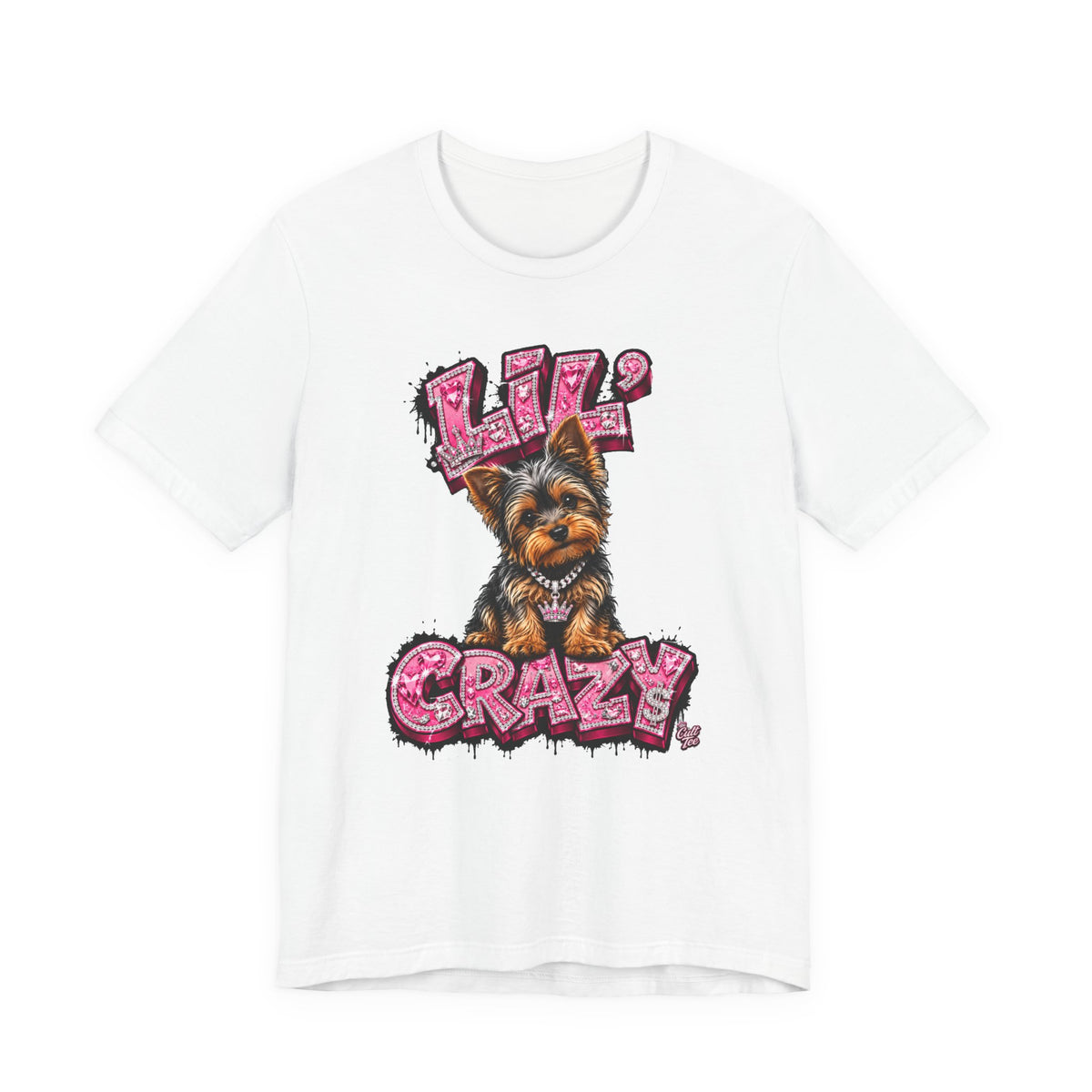 Yorkshire Terrier (Yorkie) Puppy ‘Lil' Crazy’ T-Shirt – Unisex Graphic Tee