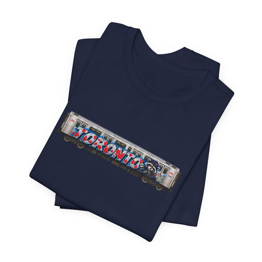 Toronto Train Graphic T-shirt - Unisex Jersey Short Sleeve Tee