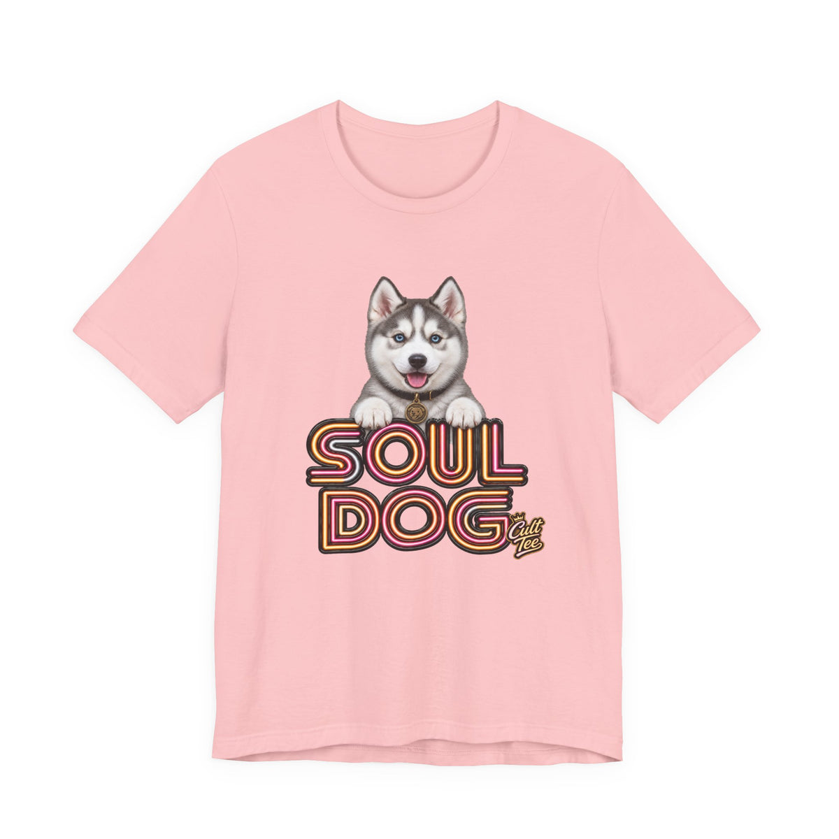 Soul Dog Husky Puppy — Unisex Graphic T-Shirt