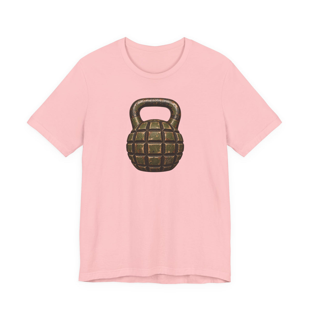Kettlebell Grenade Graphic T-Shirt – Unisex T-Shirt