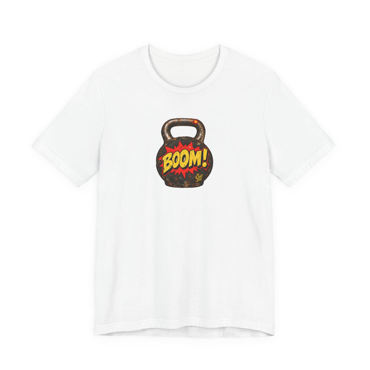 Kettlebell 'BOOM!' - Unisex Graphic T-Shirt