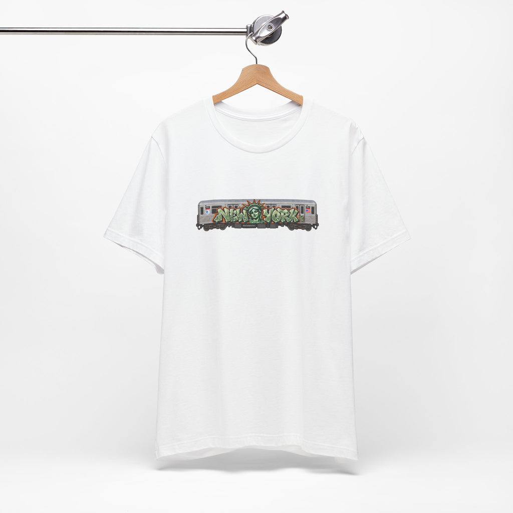 New York Subway Graffiti T‑Shirt — Unisex Urban Street Art Tee