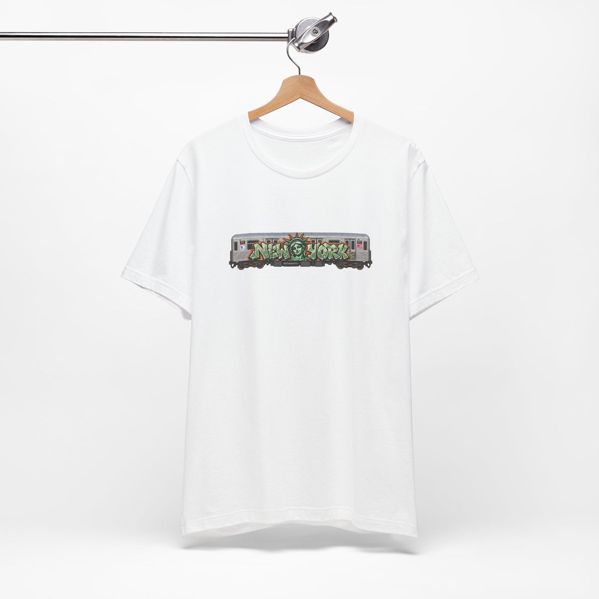 New York Subway Graffiti T‑Shirt — Unisex Urban Street Art Tee