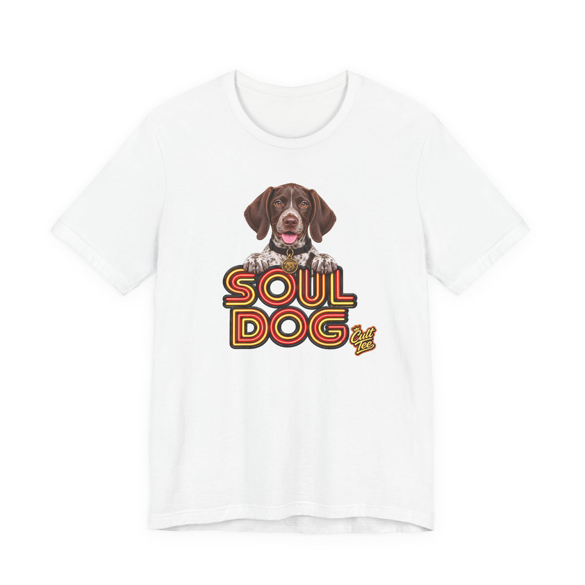 Soul Dog German Shorthaired Pointer Puppy — Unisex Graphic Dog Lover T-Shirt